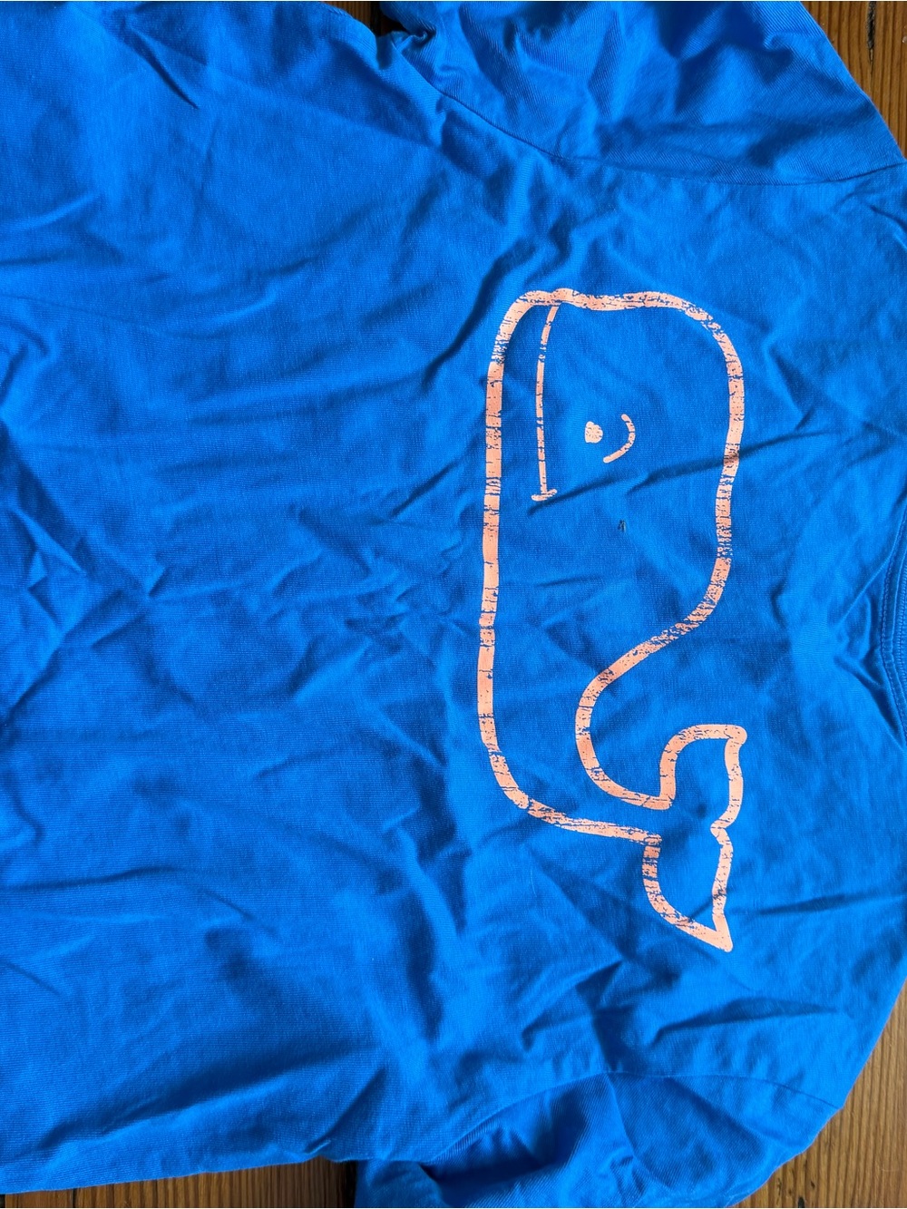 Vineyard Vines Bright Blue Logo Tee